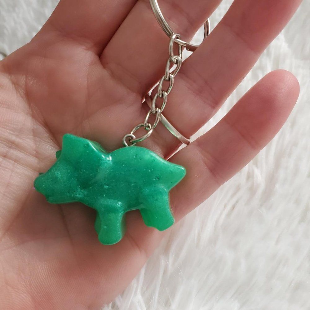 Dinosaur Resin Keychain   - Picture 15 of 16